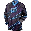 MSR Racing Axxis Elite Youth Boys MX Motorcycle Jersey - Cyan/Purple