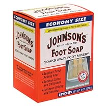 Johnson's Foot Soap, Economy Size, 8 packets [8 oz (226 g)], (Pack of 4)
From Johnson's
