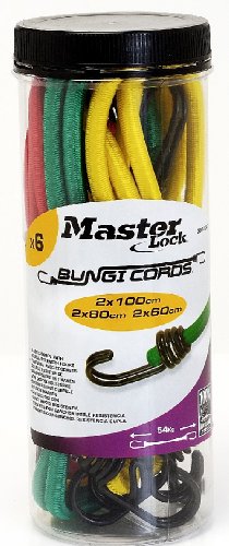 Master Lock 6 Piece Bungee Jar