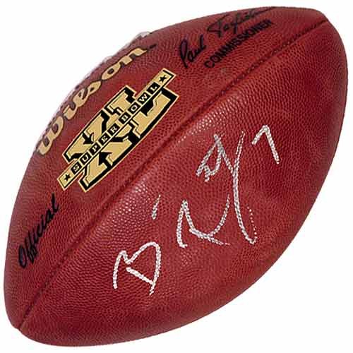 Mounted Memories Pittsburgh Steelers Ben Roethlisberger Signed Football