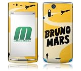 MusicSkins Xperia acro 用液晶保護フィルム Bruno Mars - Rocket Xperia acro MSXACRO036 bruno