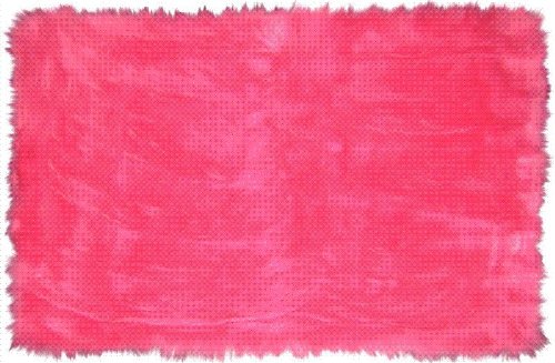 Picture of Cozy Flokati HOT PINK- 31x47 Play Time Nylon Area Rug FLK-003-3147 FLK-003-3147 (Baby Gym)
