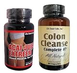 HIGH Potency ACAI JUICE EXTREEM AND COLON CLEANSE COMPLETE #7 COMBO : Two Products