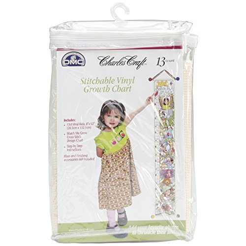 Dmc Ready To Stitch Baby Collection Vinyl Growth Chart 8 By 52