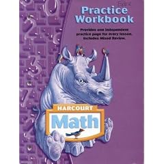 Harcourt Math 4: Practice Workbook