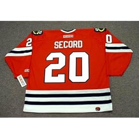 Buy AL SECORD Chicago Blackhawks 1983 CCM Throwback Away NHL Hockey Jersey by CCM