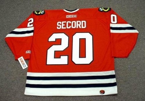 Buy AL SECORD Chicago Blackhawks 1983 CCM Throwback Away NHL Hockey Jersey