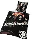 TRAMONDI G 99 600 TH4 100 Renforce BettwM-dsche Tokio Hotel Design S chrei 135 x 200 cm Bettbezug und 80 x 80 cm Kissenbezug