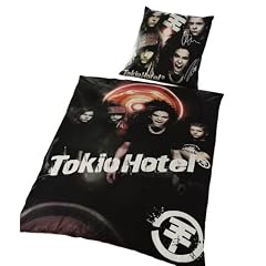 TRAMONDI G 99 600 TH4 100 Renforce BettwM-dsche Tokio Hotel Design S chrei 135 x 200 cm Bettbezug und 80 x 80 cm Kissenbezug