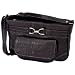 Embossed Genuine Leather Ladies' Black Handbag