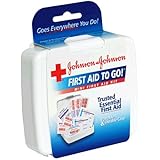 Johnson & Johnson First Aid To Go Mini First Aid Kit (Pack of 12 kits)