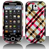 Premium - Samsung M910/Intercept Hot Pink Plaid Cover - Faceplate - Case -  ....