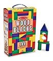 Melissa and Doug 100 Piece Wood Blocks Set