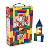 Melissa & Doug 100 Piece Wood Blocks Set (Toy)
