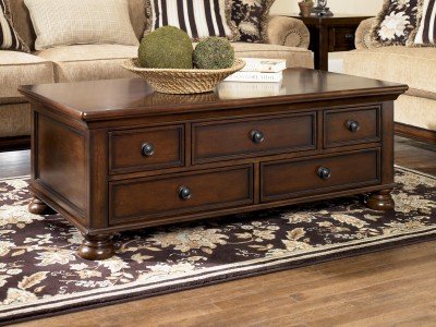 Signature Design by Ashley Porter Storage Cocktail Table
