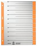 Produkt-Bild: Leitz 1652-00-45 - Trennbl&auml;tter1652 A4 100-er, orange