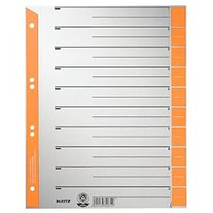 Leitz 1652-00-45 - Trennbl�tter1652 A4 100-er, orange