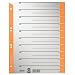 Leitz 1652-00-45 - Trennbl�tter1652 A4 100-er, orange