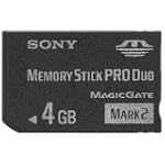 SONY メモリースティック Pro Duo Mark2 4GB MS-MT4G