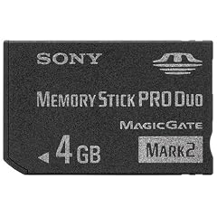 SONY メモリースティック Pro Duo Mark2 4GB MS-MT4G
