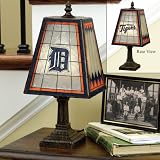 Memory Company Detroit Tigers 14 Art Glass Lamp