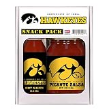 Iowa Hawkeyes NCAA Snack Pack by Hot Sauce Harry's
