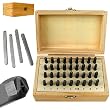 36 pc Premium Grade Letter & Number Stamping Set - 1/4 inch (fls)