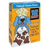 Blue Dog Bakery Premium Natural Low Fat Dog Treats, Natural Cheese Flavor, 24-Ounce Boxes (Pack of 6)