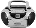 Soundmaster SCD5650 MW/UKW-Radiorekorder mit CD-Spieler und externem Mikrofon