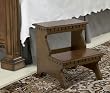 "Warm Cherry" Bed Steps By Powell Furniture