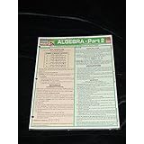 algebra part 2 quickstudy reference guides academic