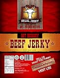 Halal Beef Jerky - Hot Hickory Flavor 3 Oz Bag