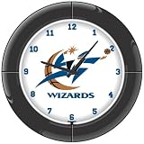 NBA Washington Wizards Everbrite Neon Wall Clock