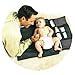 ilovebaby Diaper Changing Pad Clutch, Portable Diaper Changing Mat for Baby, Easy to Use for Camping, Travel, Shopping (Black)