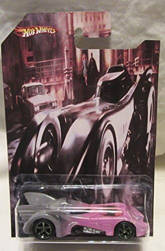 Hot Wheels CUSTOM BATMOBILE Real Riders Rubber Wheels Collectible Die Cast Model Car Code-3