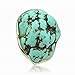 Multi Shape Adjustable Vintage Tibet Silver Plated Nature Turquoise Finger Cocktail Ring