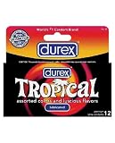 12 Durex Color and Scents Condoms - Aslo Known As Tropical Condoms