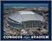 Dallas Cowboys - New Cowboys Stadium Aerial - Lg - Wood Mounted Poster Print