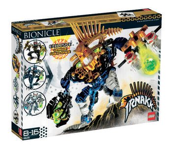 Lego Bionicle PIRAKA Figure Irnakk with Unique Gold Spine #8626