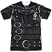Edward Scissorhands Edward Costume (Front Back Print) Mens Sublimation Shirt