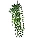 Leegoal(TM) Atificial Hanging Vine Plant Leaves Garland Home Garden Wall Decoration, Green