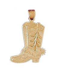 CleverEves 14K Gold Pendant Cowboy 6.3 - Gram(s)