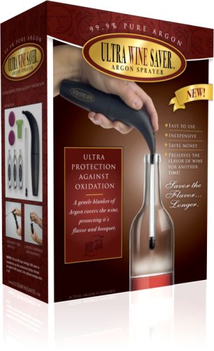 Childrens Toyshop  Kitchen & Housewares : Ultra Wine Saver Argon Wine Saving Kit