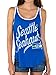 Junk Food NFL Seattle Seahawks Liberty Blue Juniors Tank Top