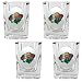 Minnesota Wild NHL 4pc Square Shot Glass Set by Great American Products