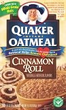 Review Quaker  / Quaker Instant Oatmeal Cinnamon Roll, 15.1-Ounce Boxes (Pack of 6)