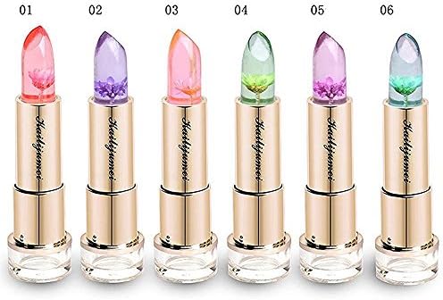 Kailijumei Jelly Lip Stick Flower Color Temperature Change Lipstick Lip Gloss (05)