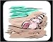 Mouse Pad with beach, snail, seashell