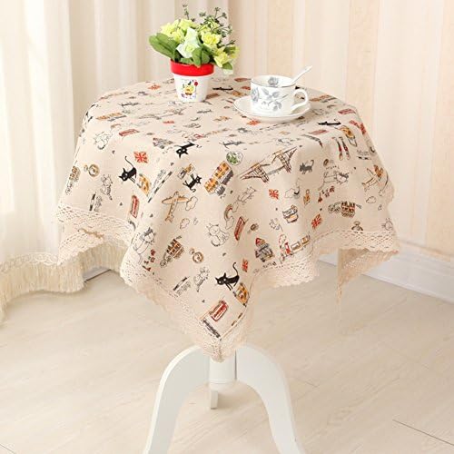 Cover towels/Bedside TV cloth/ refrigerator cover towel/ little tablecloth/ bedside table cover/Refrigerator cover/ washing machine cover-G 85x85cm(33x33inch)