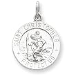 Sterling Silver Saint Christopher Medal